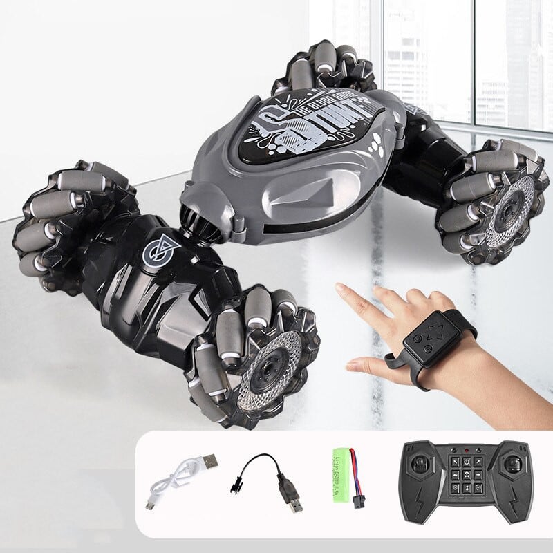 Stuntauto met Handbesturing – 360° Flips & 4WD | Voor Jongens 6-14 Jaar – GravityRider X16