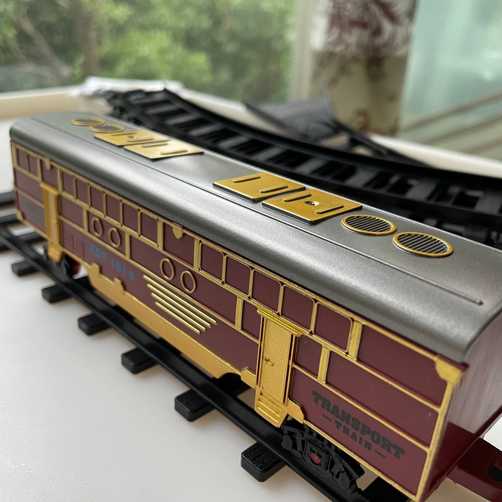 Klassieke Stoomtrein Speelset – Complete Trein met Rails en Wagons voor Kinderen