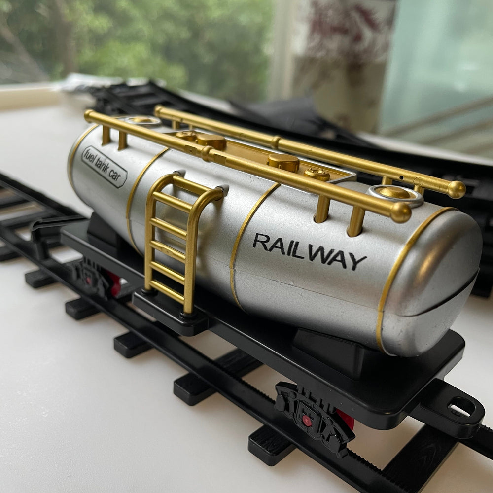 Klassieke Stoomtrein Speelset – Complete Trein met Rails en Wagons voor Kinderen