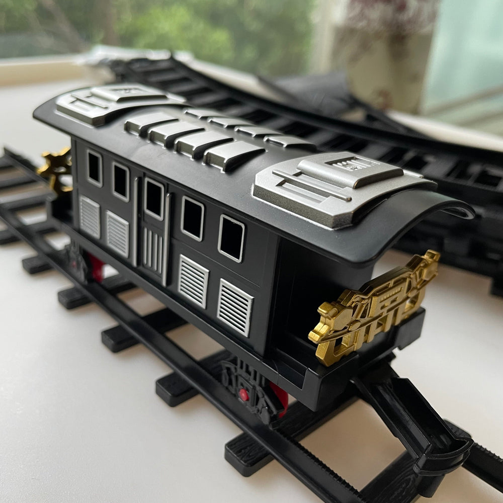 Klassieke Stoomtrein Speelset – Complete Trein met Rails en Wagons voor Kinderen