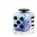 Fidget cube met 6 tactiele zijden – stille klikknoppen, stalen rolbal, zakformaat | fidgetkubus