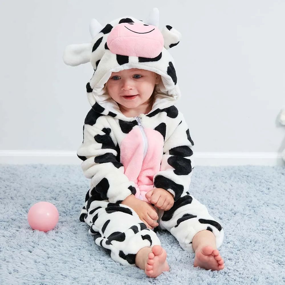 Snorrelie FrostFox – Warme Baby & Peuter Pyjama | Zachte Winter Slaapoverall voor Comfortabele Nachten