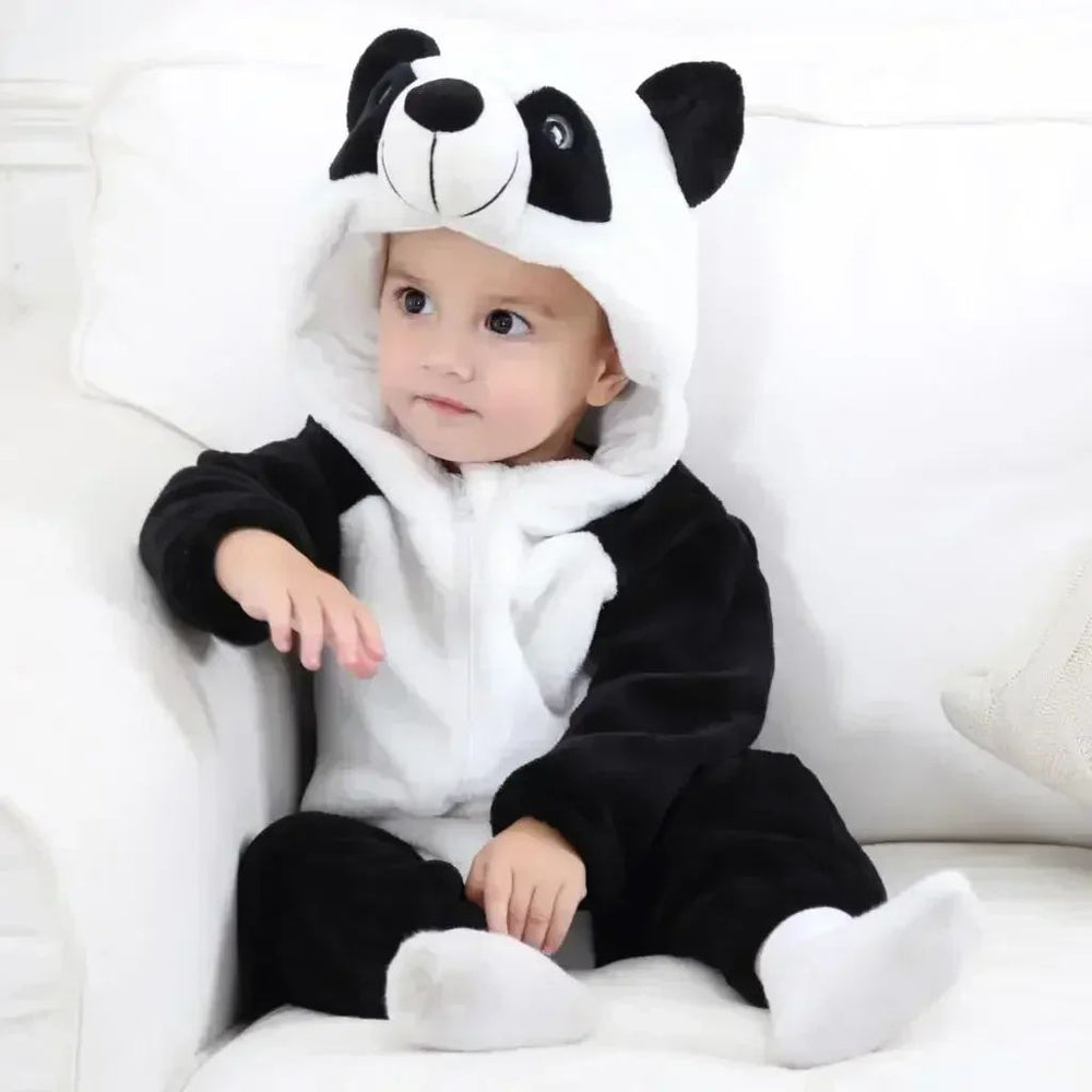 Snorrelie FrostFox – Warme Baby & Peuter Pyjama | Zachte Winter Slaapoverall voor Comfortabele Nachten