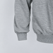 Heren hoodie met babybuidel van katoen – capuchon, lange mouwen, ruimvallend | draagtrui voor papa