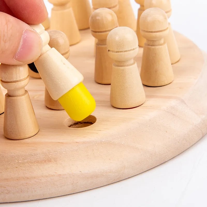 Houten Geheugenspel voor Kinderen – Leerzaam en Interactief Memory Spel 3+ Jaar