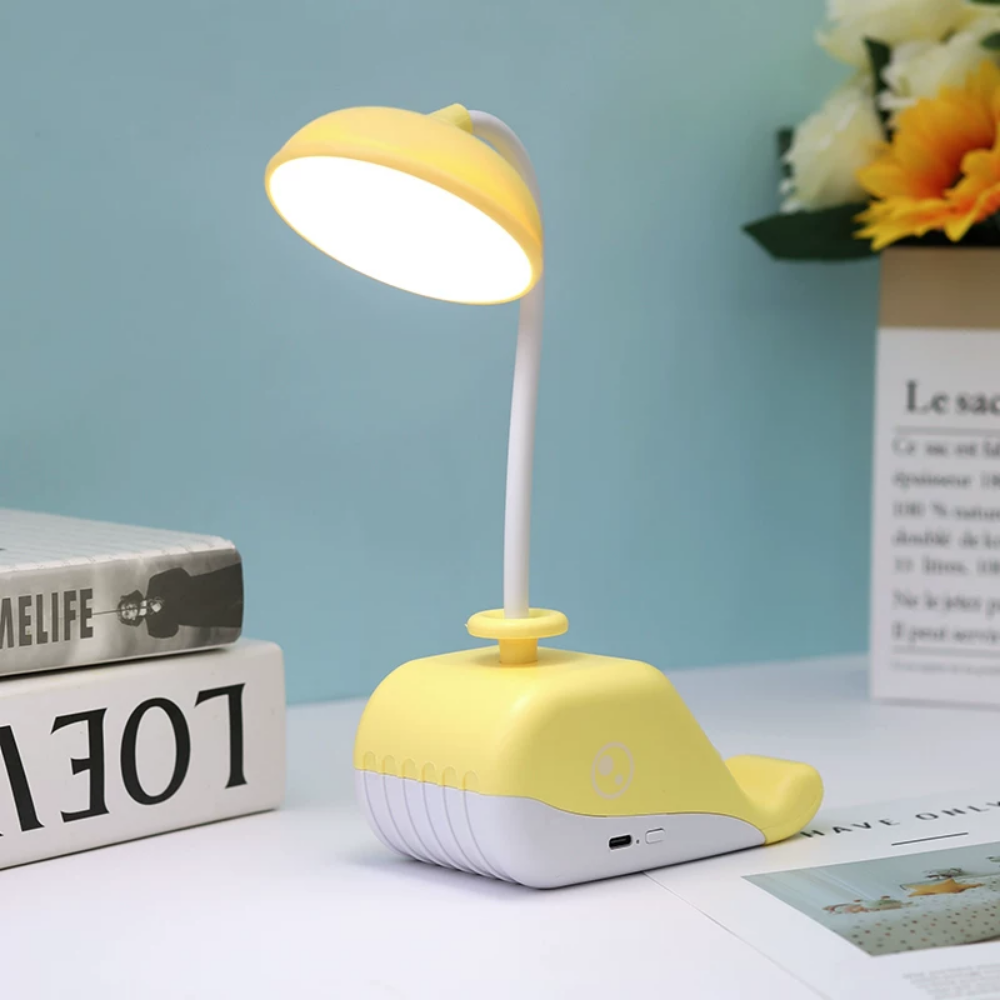 LED-bureaulamp voor kinderen met pennenhouder