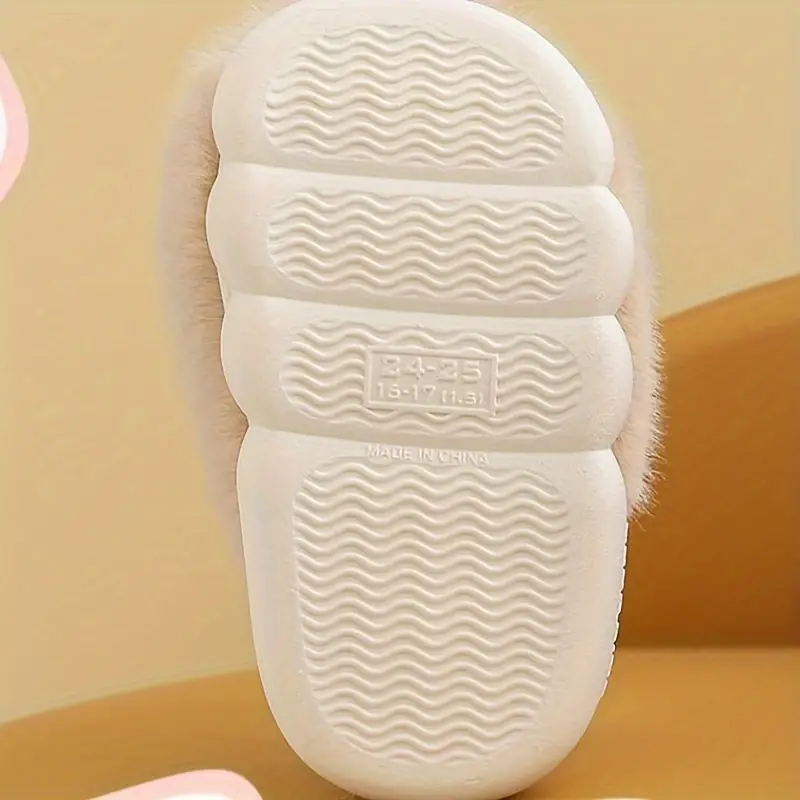 Cartoon Kinder Sloffen – Pluche Warm & Antislip voor Veilig en Comfortabel Huisplezier