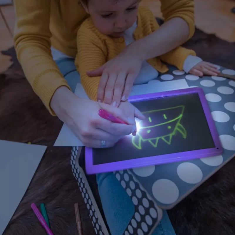 Tekenbord met Licht – Glow-in-the-Dark Tekenbord Kinderen