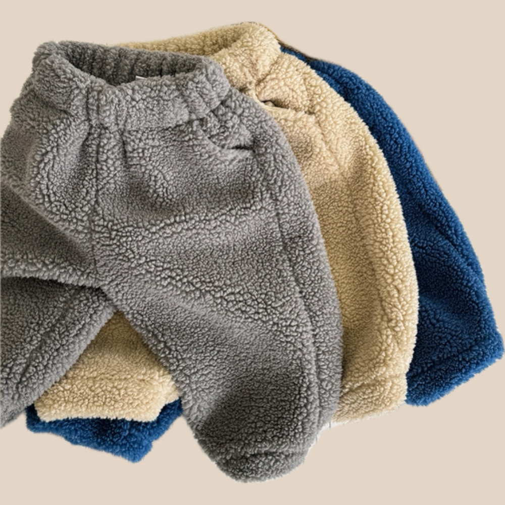 Teddy joggingbroek kind | Warme joggingbroek peuter