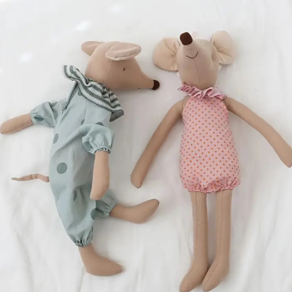 Zachte Babymuis Knuffel – Perfect Cadeau voor Baby’s en Peuters