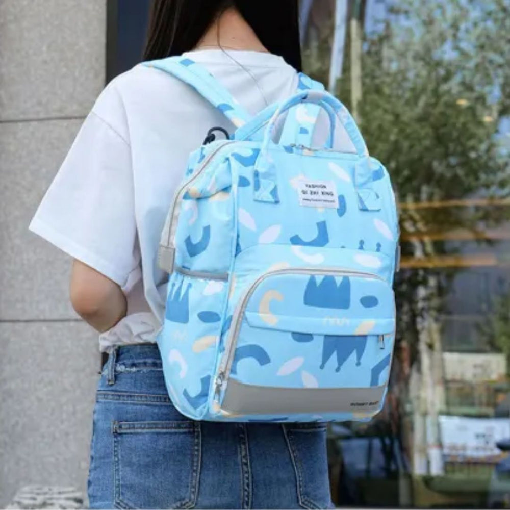 Luiertas Rugzak met Geïsoleerde Vakken | NomadiCare Urban Diaper Backpack – Ruime, Waterafstotende Verzorgingstas voor Ouders