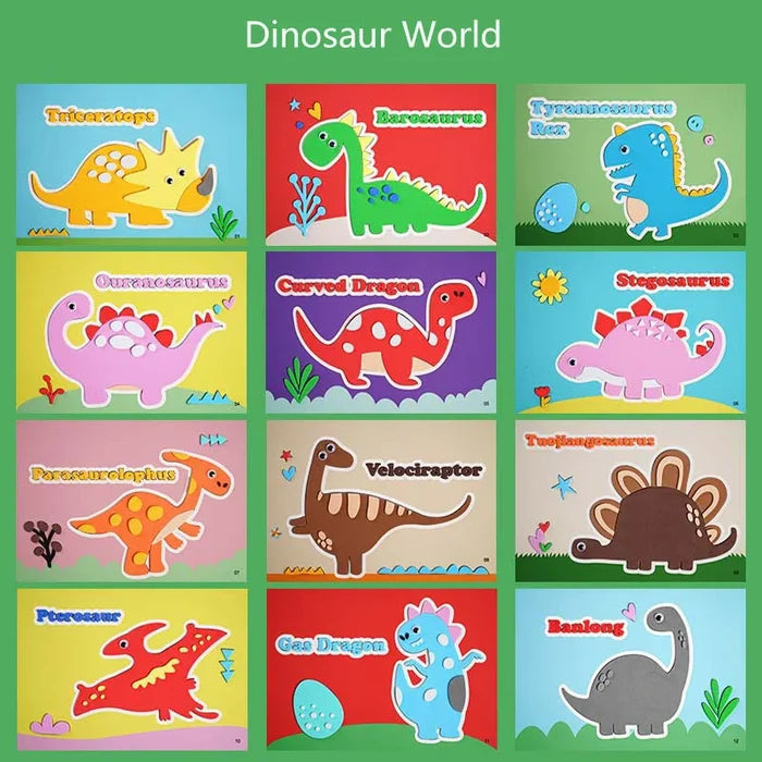 DIY Dierenstickerset voor Kinderen – Maak Je Eigen 3D Stickers en Stimuleer Creativiteit