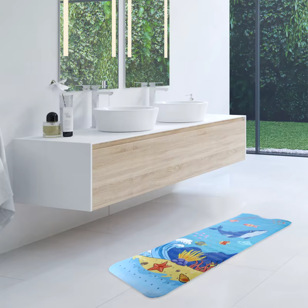 Antislip Zeemeermin Badmat voor Kinderen – Veilig & Leuk Badderen | AquaKind