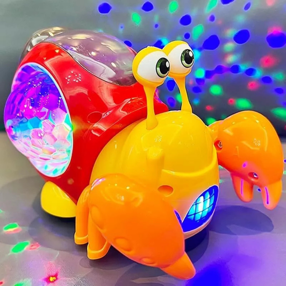 Muzikale Baby Slak – Kruipspeelgoed met Licht