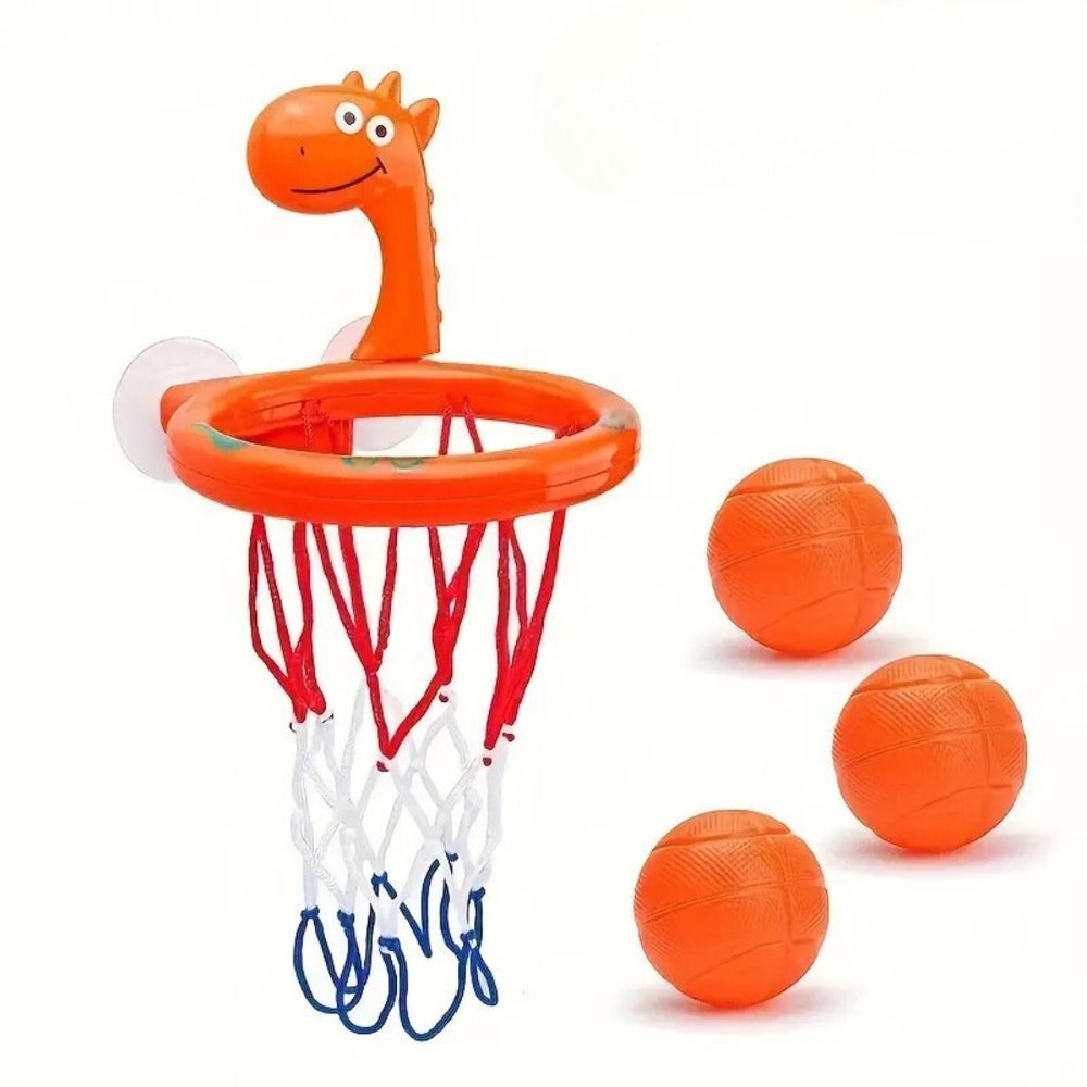 Badspeelgoed Basketbal Set – Dino Hoop met Ballen (3+)
