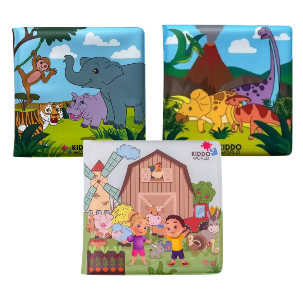 Magisch Waterkleurboek voor Kinderen – Herbruikbaar, Rommelvrij en Perfect voor Badtijd & Reizen