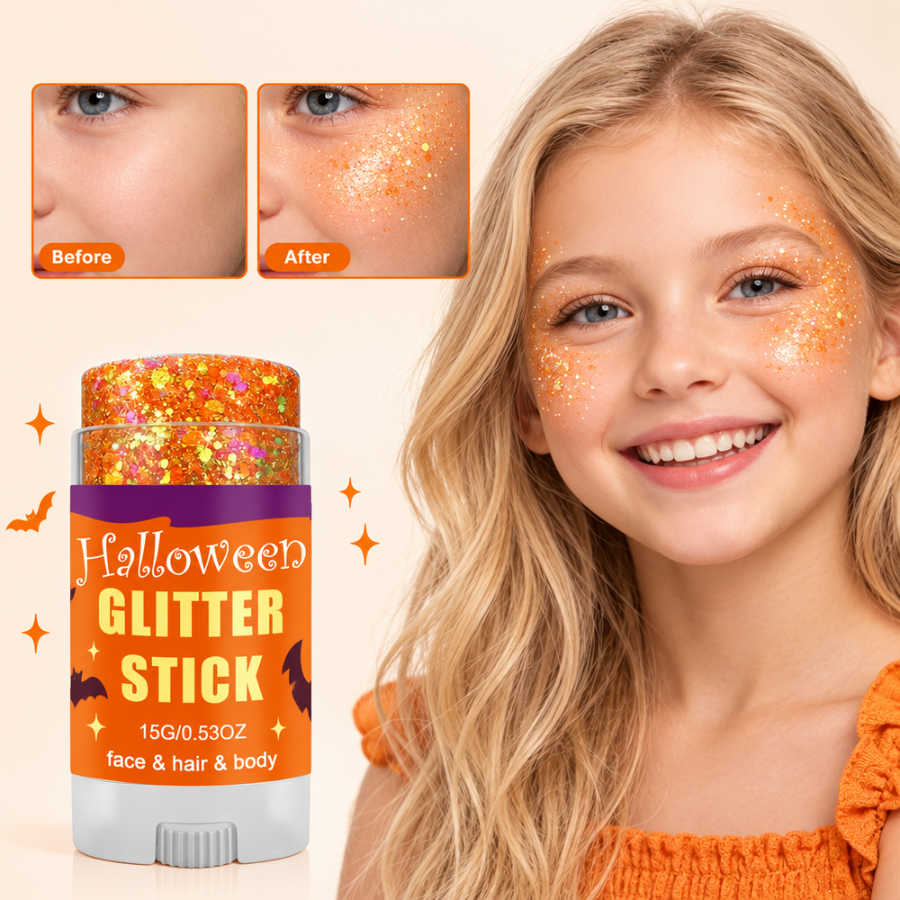 Glitterstick voor gezicht, haar en lichaam – twist-up, 15 g, vanaf 3 jaar | feestglitter