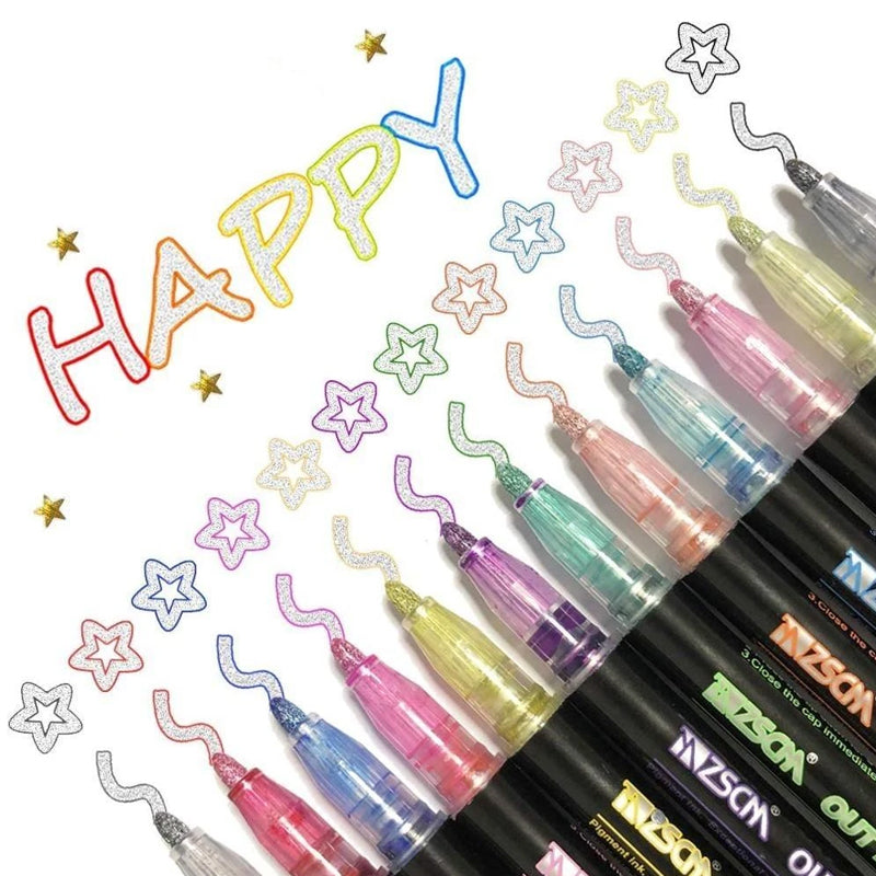 ClarityGlow Highlighters Set – Heldere Markeerstiften voor Studie en Notities