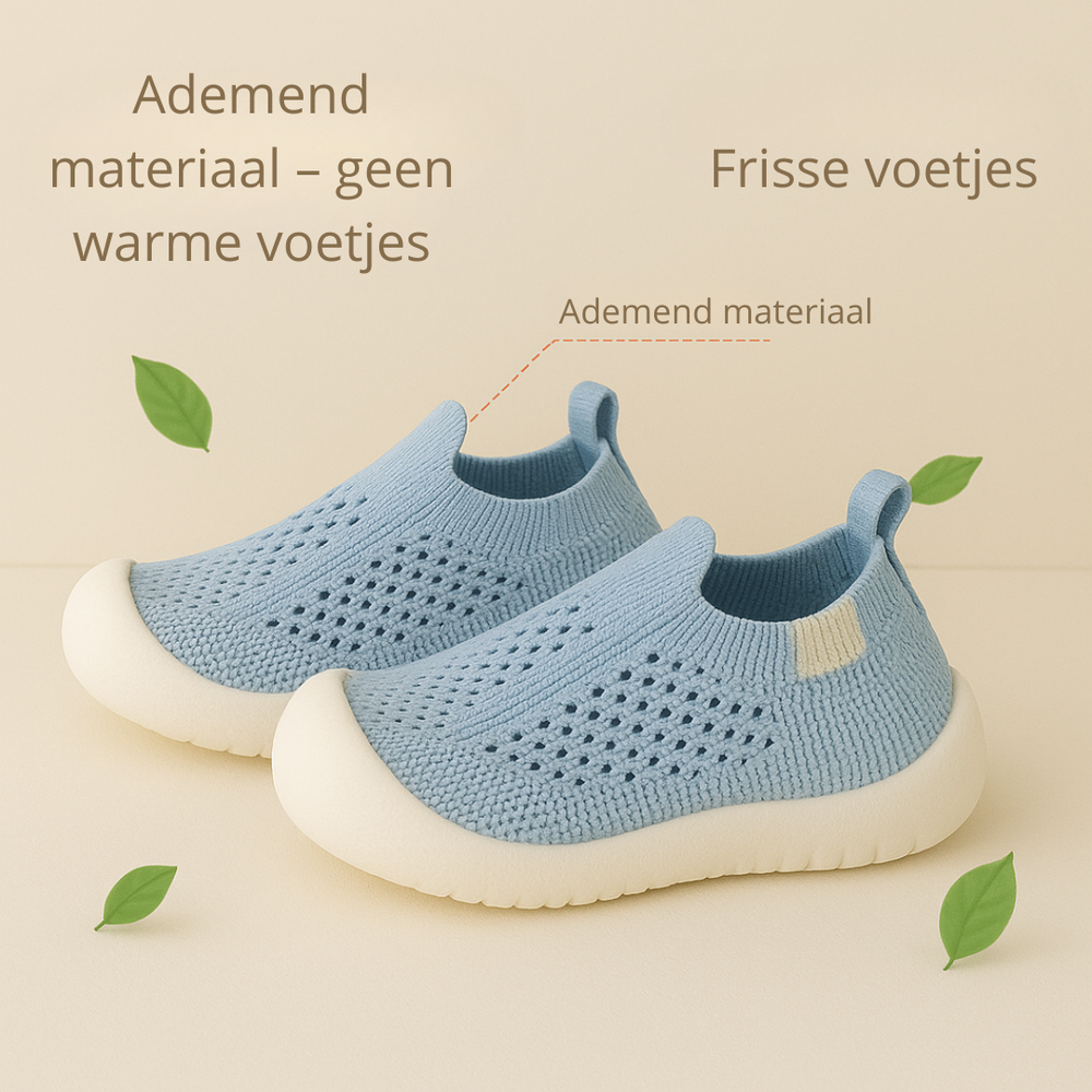 Kindersneakers met Antislipzool – Ademend & Licht Schoeisel voor Peuters (9 maanden – 4 jaar) – Comfortabele Sneakers voor Jongens & Meisjes