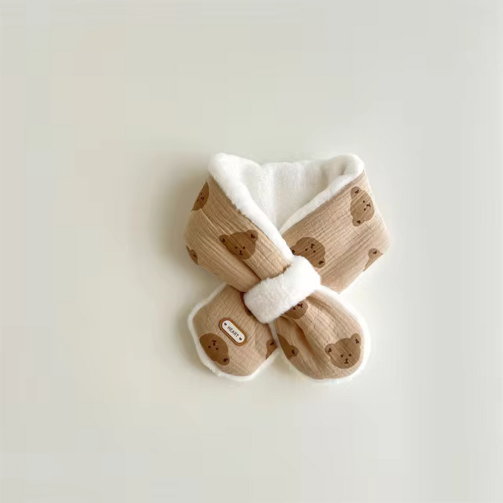 Teddy Bear Kinder Sjaal – Warm, Zacht & Schattig voor Peuters