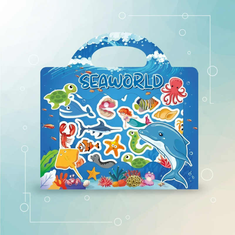 Creativo – Kleurrijk & Leerzaam – Herbruikbaar Stickerboek