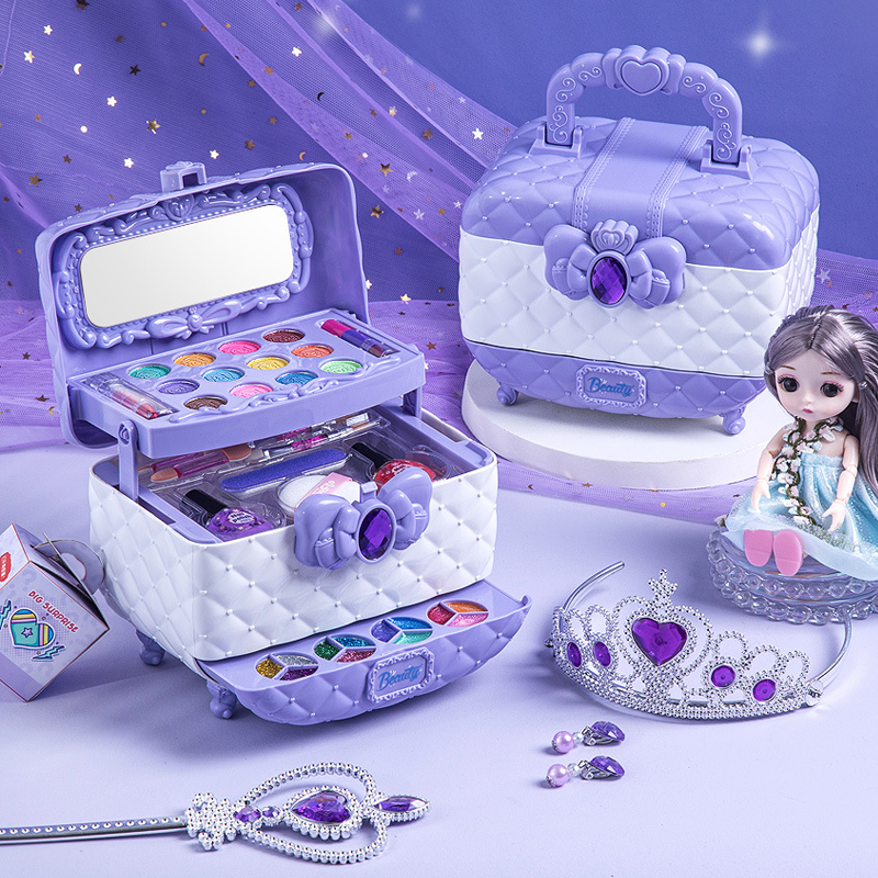 Kinder Make-up Set Afwasbaar – Veilige Beautyset voor Meisjes
