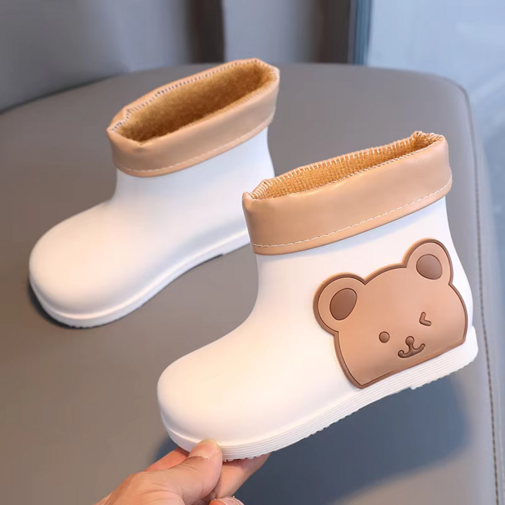 BearKids Regenlaarzen – Gevoerd, Waterdicht & Antislip voor Kinderen