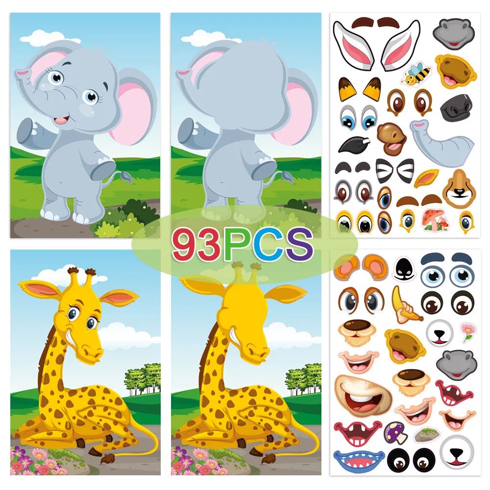 Plakidoo StoryFaces – Herbruikbaar Stickerboek voor Kinderen | Creatief Speelgoed voor Thuis & Onderweg