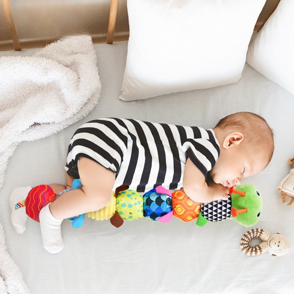 Babyspeelgoed 0+ – Muzikale Rups met Geluid & Sensorisch