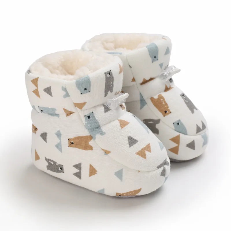 Baby Winterlaarsjes – Warm, Antislip & Schattig | Beertje, Rendier of Eenhoorn