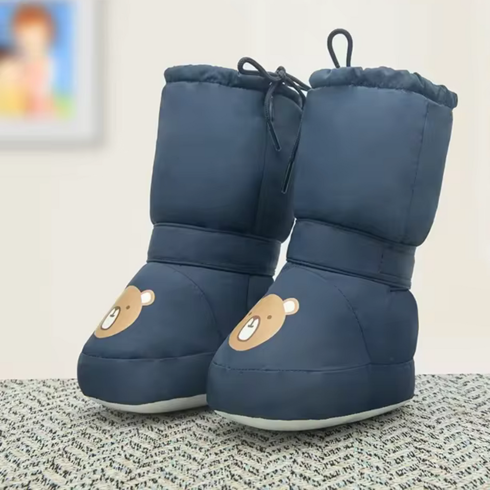 Kinder Winter Moonboots – Waterdichte & Gevoerde Berenlaarzen