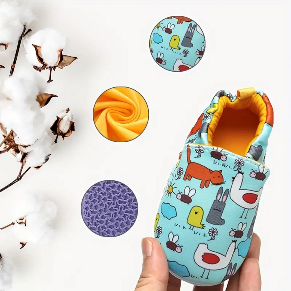 Baby Instapper Slofjes met Antislip | Lichtgewicht & Ademend voor Veilig Lopen