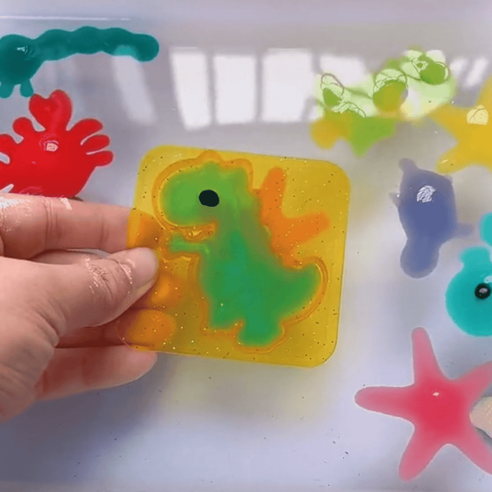 Magisch Water Knutselpakket voor Kinderen – Maak en Speel met Kleurrijke Diertjes +3 Jaar