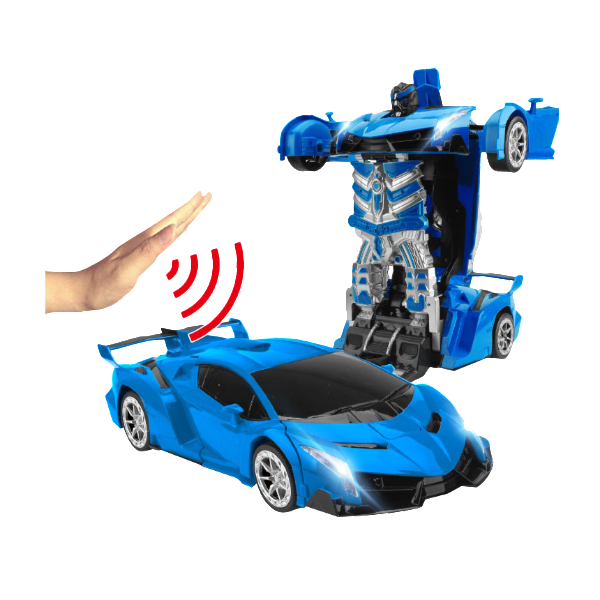 Transformer RC Politieauto – Bestuurbare Auto & Robot (6+)