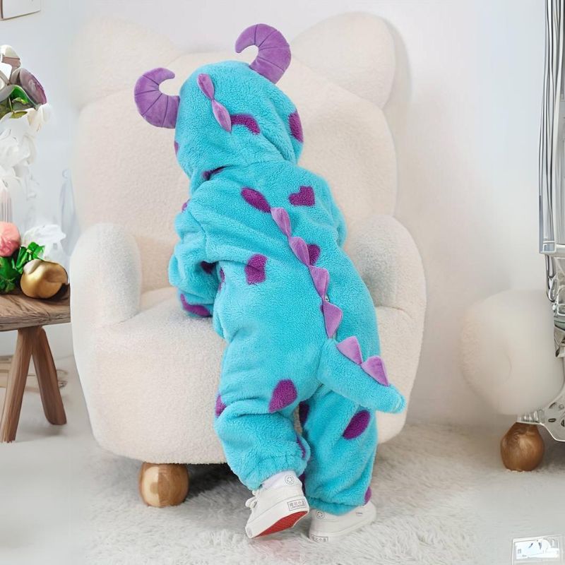 KleinWild Baby Peuter Kind Jumpsuit Dierenthema – Zacht, Veilig & Perfect Cadeau