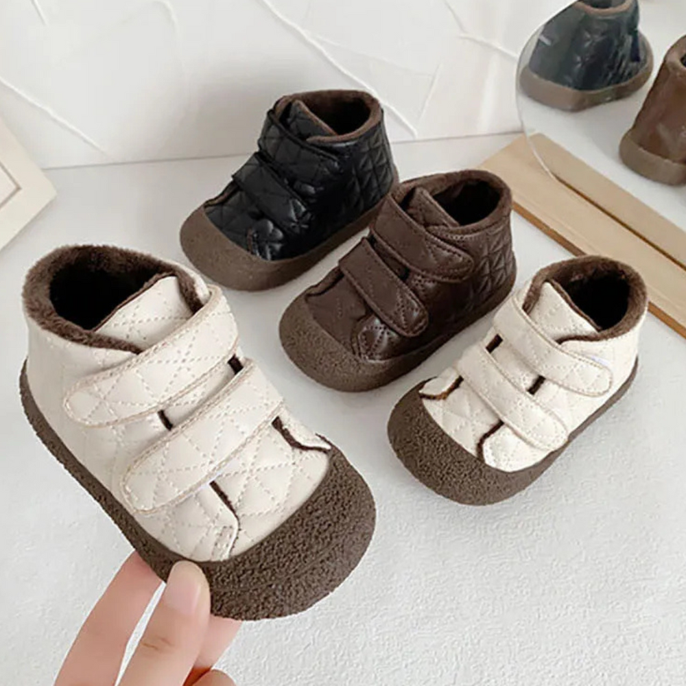 Barefoot Babyschoenen – Warme Sneakers met Anti-Slip Zool