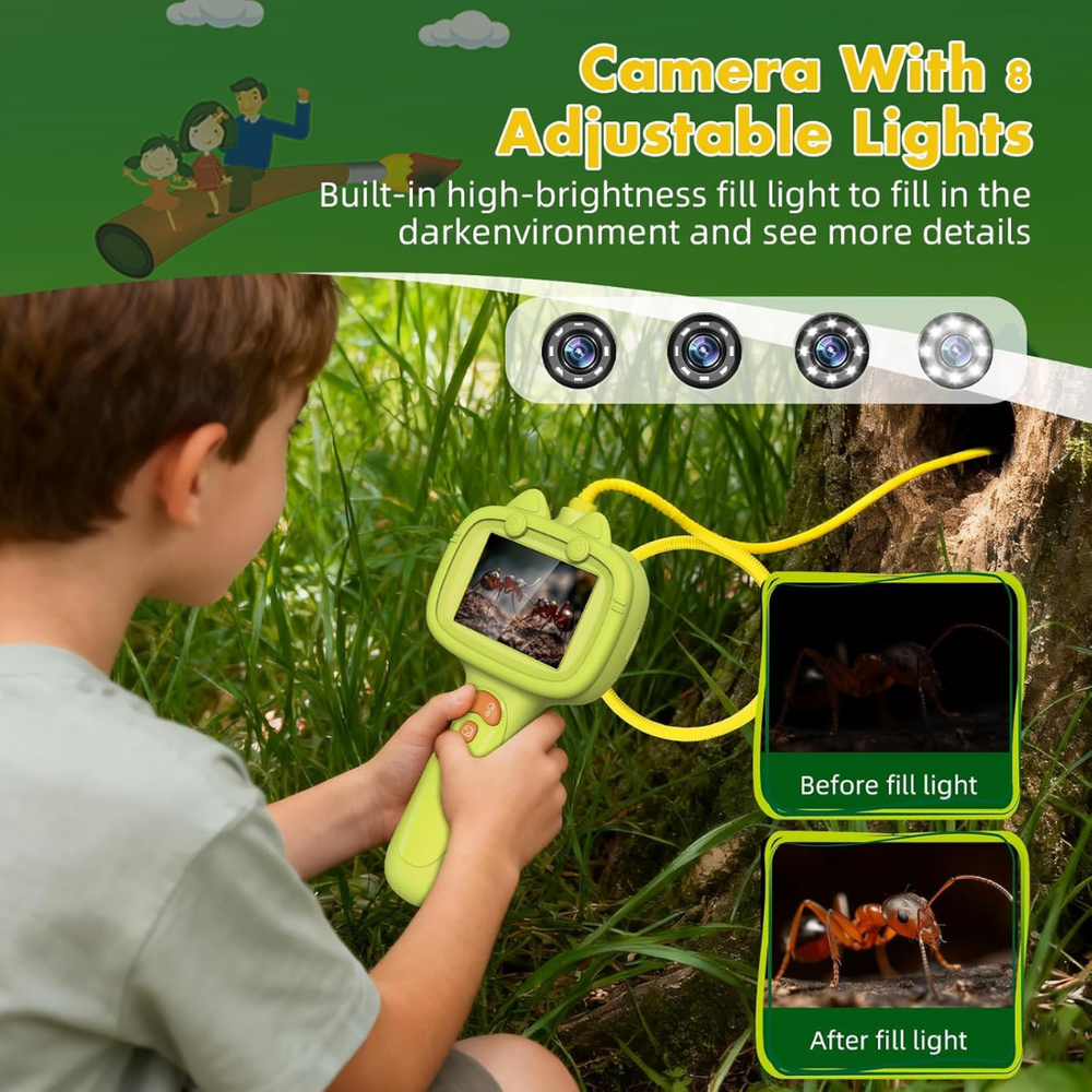 ExploreCam – Educatieve Kinder Endoscoop met LED Licht