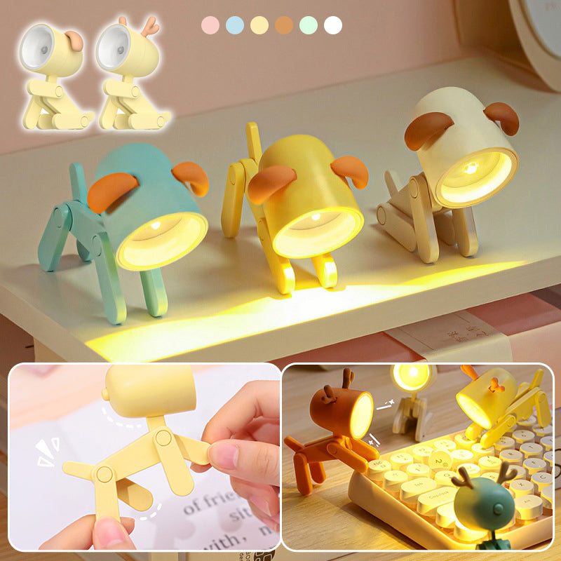 Nachtlampje Hond Kinderen – Flexibel LED Warm Licht USB Oplaadbaar