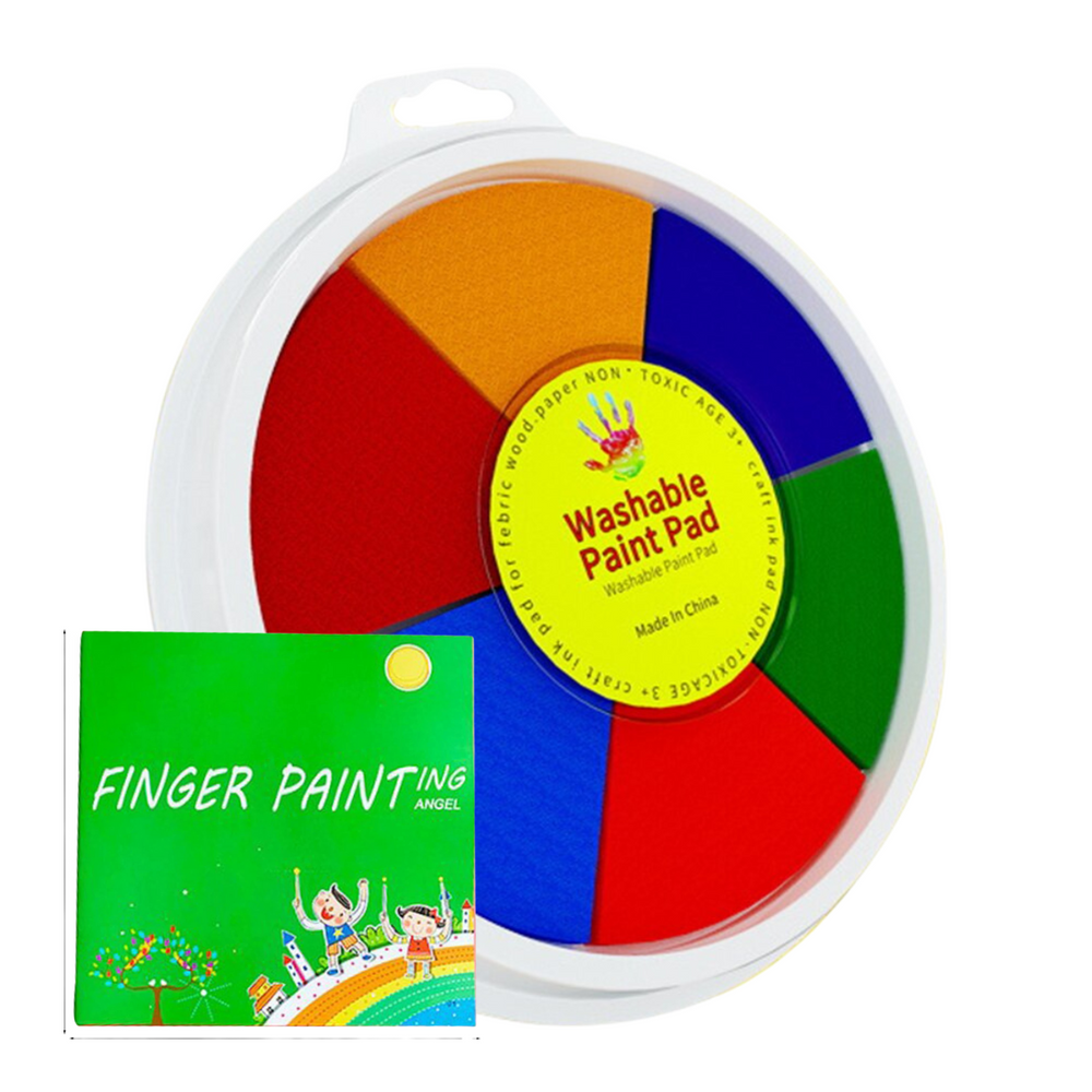 Wasbare Vingerverf voor Kinderen – ColorJoy ColorPlay Set