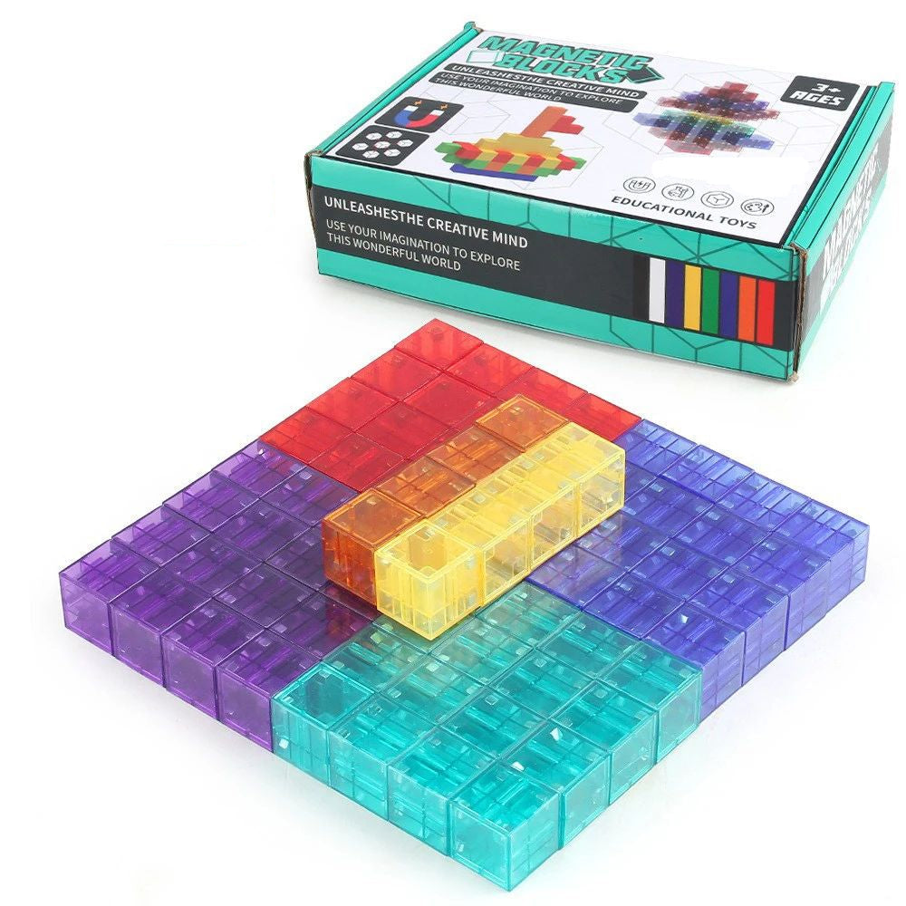 Magnetische Bouwblokken voor Kinderen – MagnaCraft Set