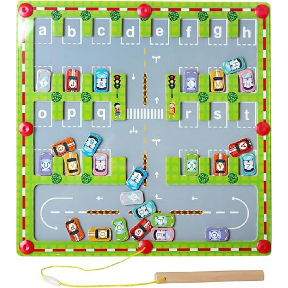 Magnetisch Alfabet Speelbord – Leerletters & Motoriek | Educatief Montessori Speelgoed 3+