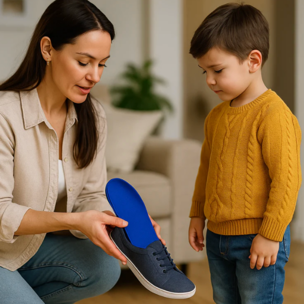 FootGuard Airtag Inlegzool – Veiligheid & Comfort voor Kinderen