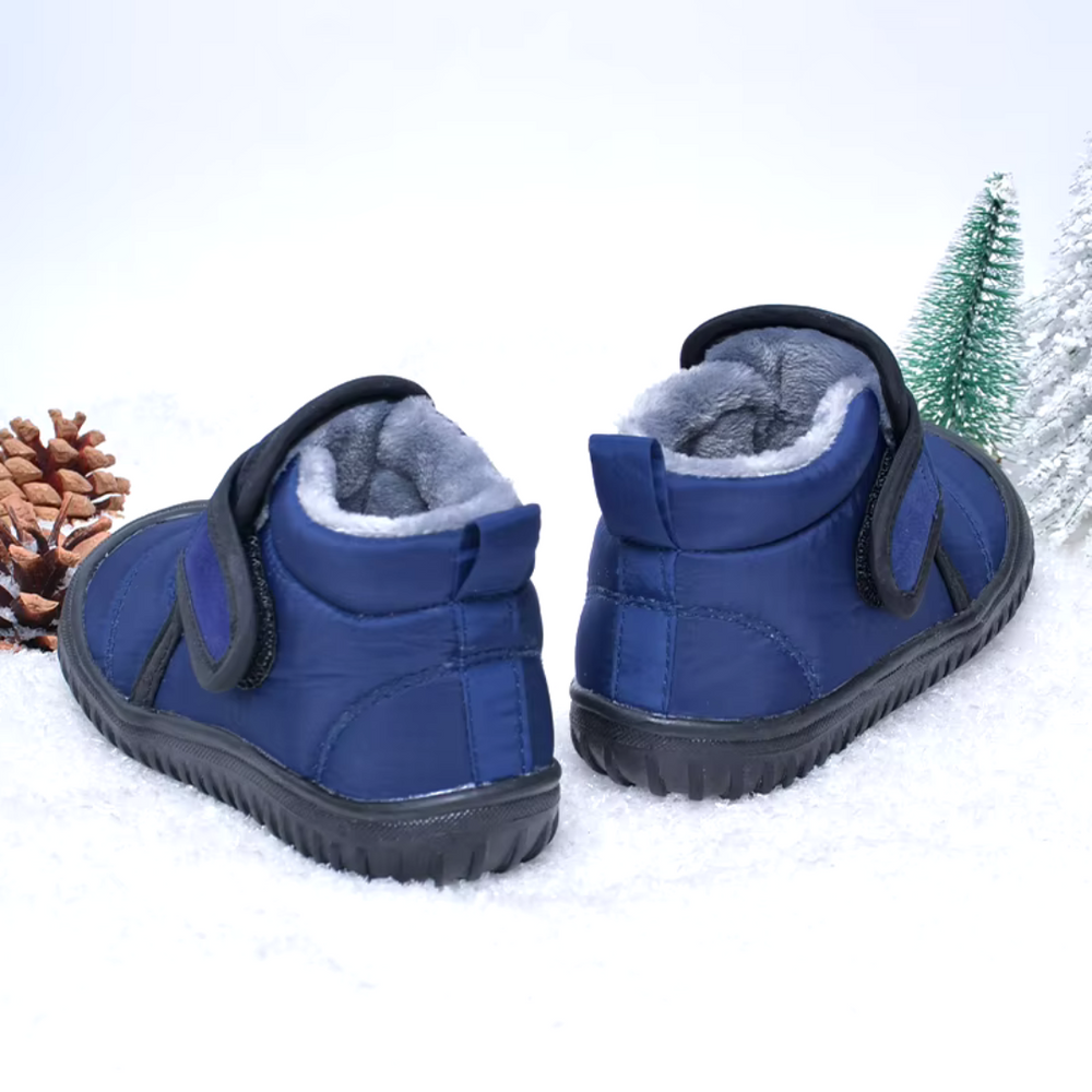 SnowBoot Buddy Kinder Snowboots – Waterdichte Winterlaarzen met Warme Pluche Voering & Antislip Zool | Makkelijk Aan- en Uit te Trekken