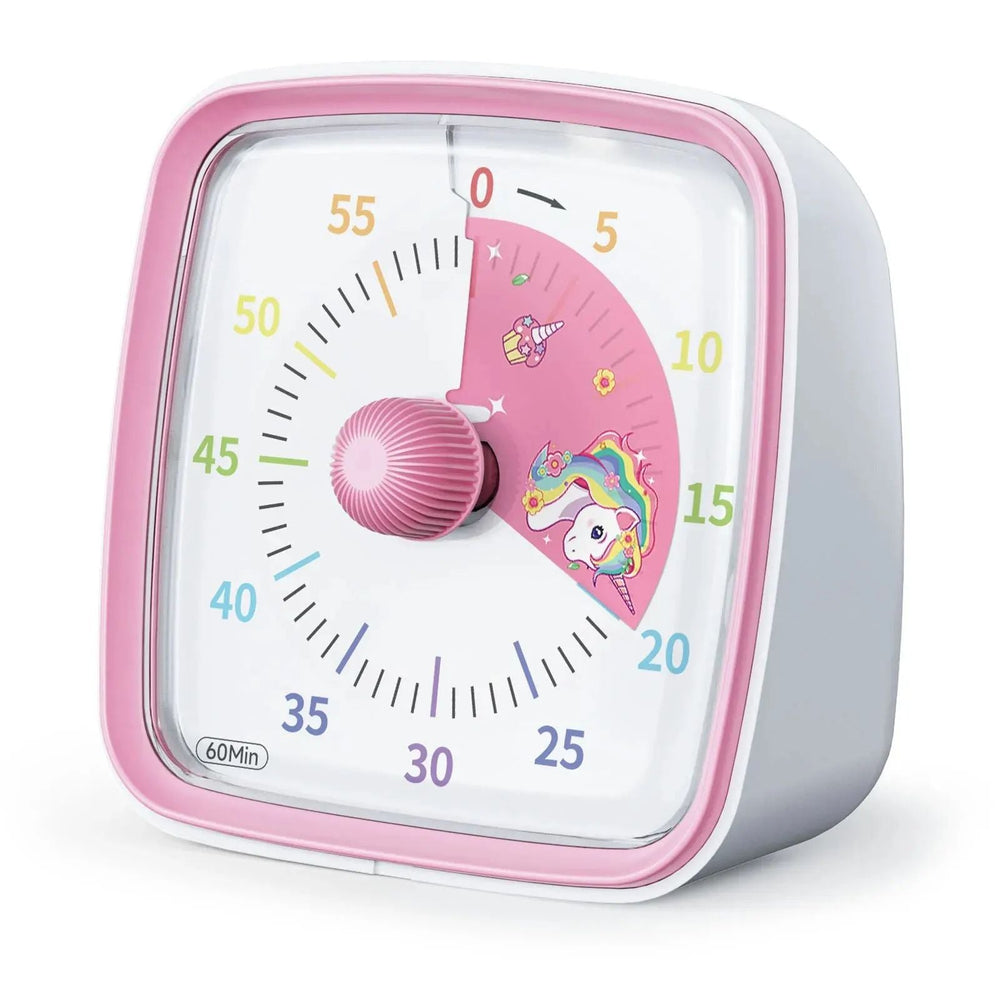 Calmero FocusFlow TimeLight – Stille Visuele Timer met Nachtlamp voor Huiswerk en Concentratie