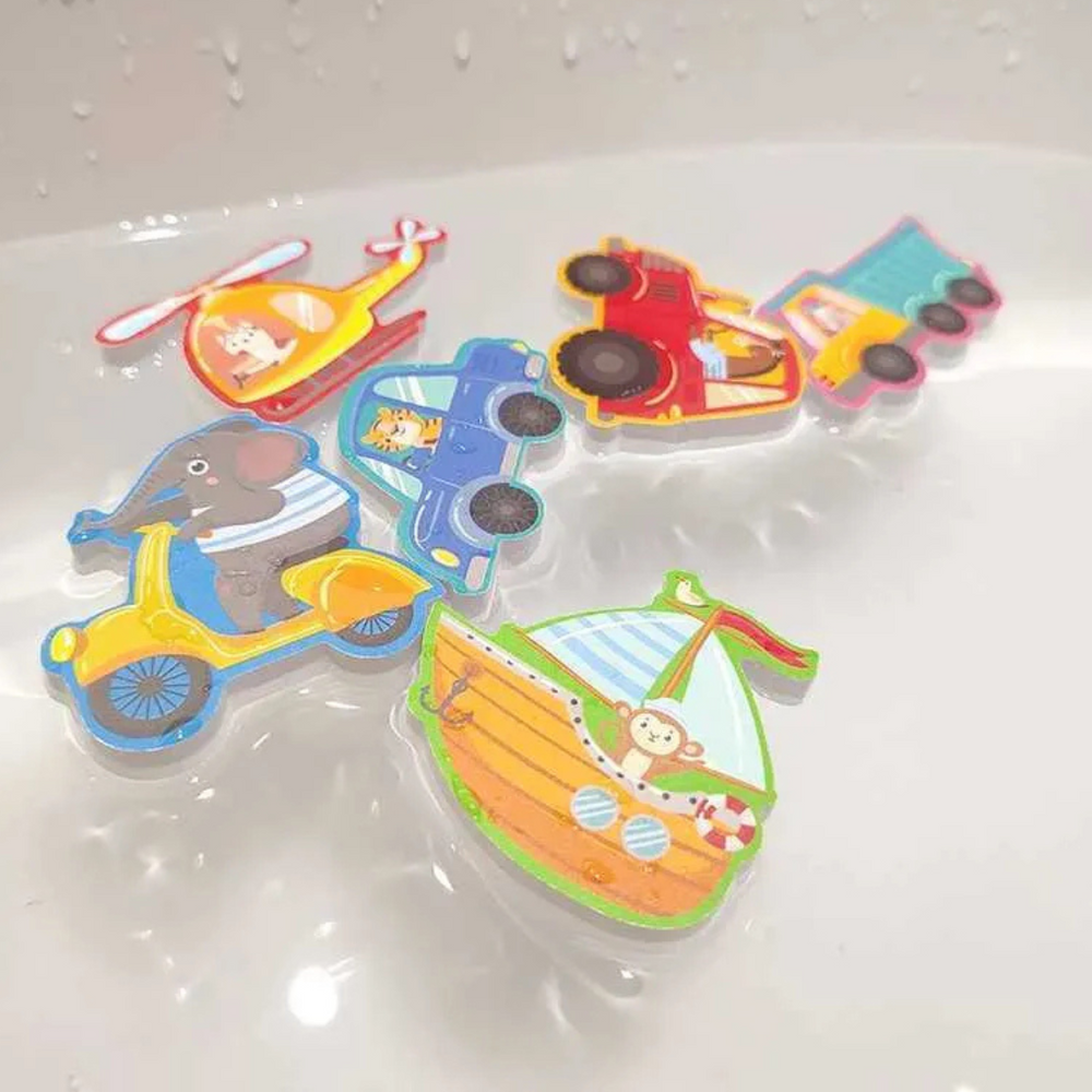 Badpuzzel Dieren voor Baby & Peuter – Foam Badspeelgoed Educatief & Drijvend – AquaBeestjes Set (20 stuks)