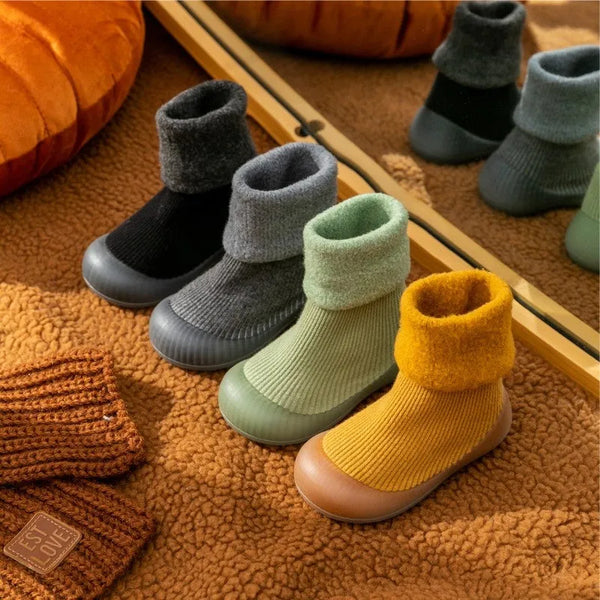 Sokschoenen Baby – Anti-Slip Babyschoenen (0–3 Jaar)