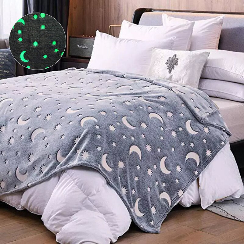 LumiDream – Sprankelende Dromen – Glow in the Dark Deken