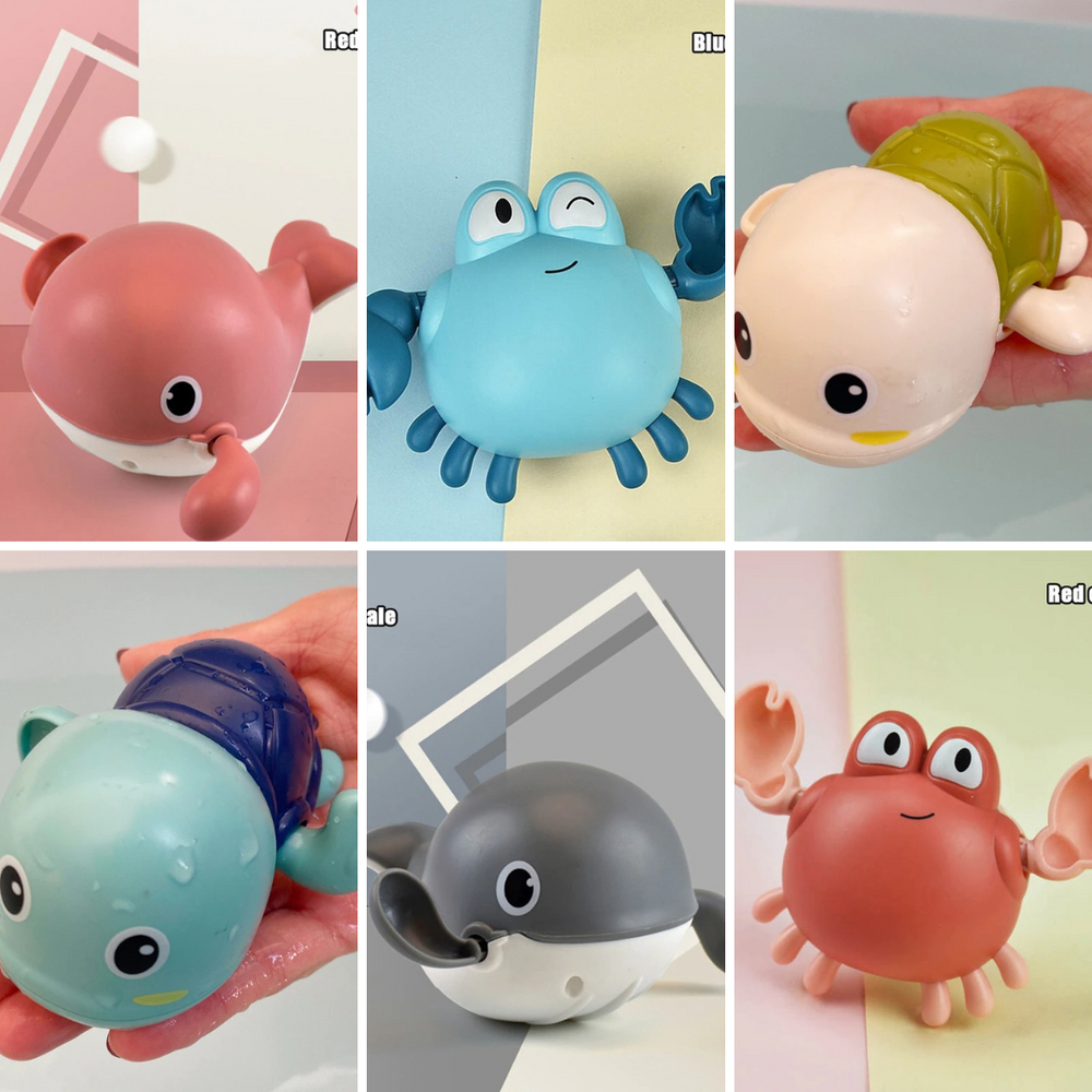 Zwemmend Badspeelgoed Kinderen – Zeedieren Set