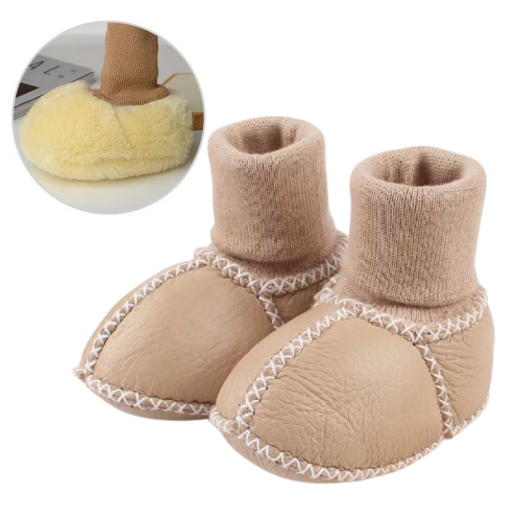 Antislip Baby Slofjes – Warme Babyschoenen voor Eerste Stapjes | 0-14 Maanden
