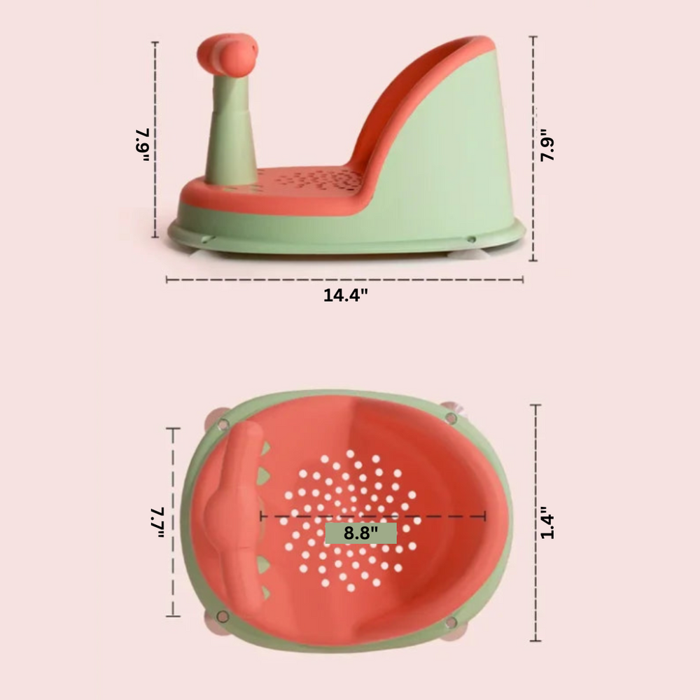 Ergonomisch Baby Badstoeltje met Antislip – Veilig & Comfortabel vanaf 6 Maanden